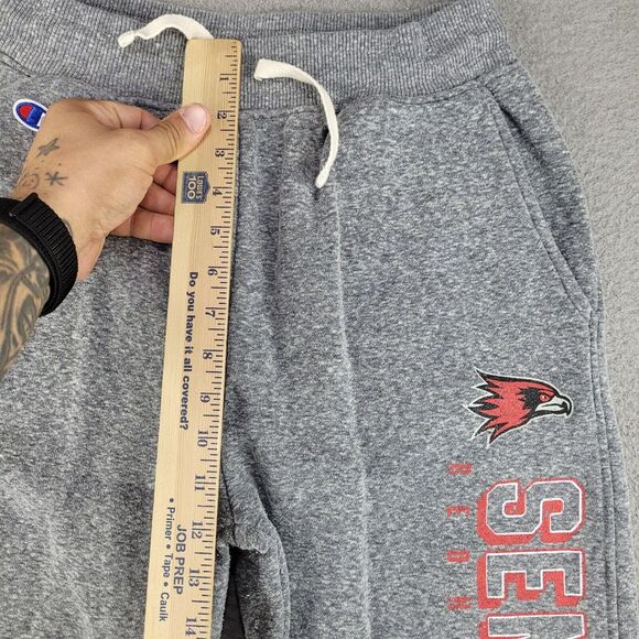 SEMO Redhawks Sweatpants Mens Medium Gray Champion Tapered Leg Joggers NCAA - Picture 3 of 13